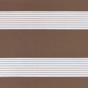 Doppelrollo Braun 125x100 cm