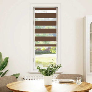 Doppelrollo Braun 40x150 cm