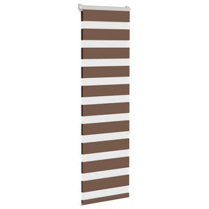 Doppelrollo Braun 45x150 cm