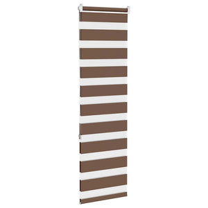 Doppelrollo Braun 45x150 cm