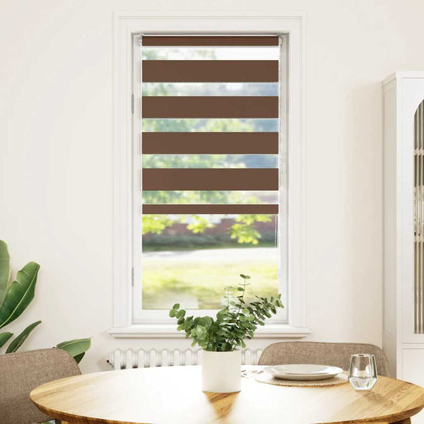 Doppelrollo Braun 60x150 cm