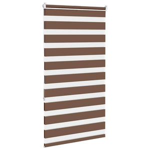 Doppelrollo Braun 80x150 cm