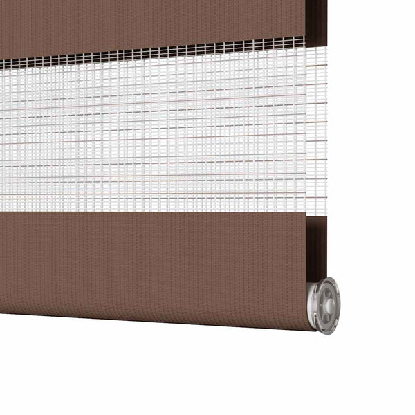 Doppelrollo Braun 90x150 cm