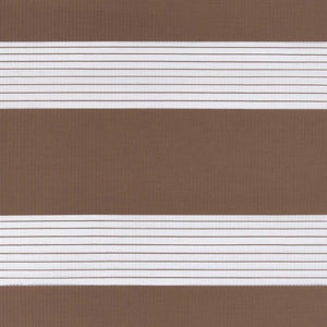 Doppelrollo Braun 65x200 cm