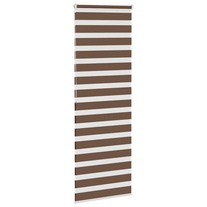Doppelrollo Braun 75x200 cm