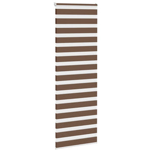 Doppelrollo Braun 80x200 cm