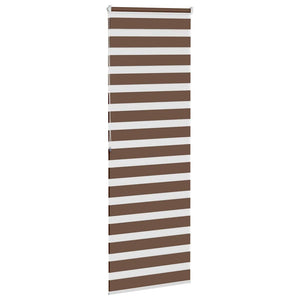 Doppelrollo Braun 80x200 cm