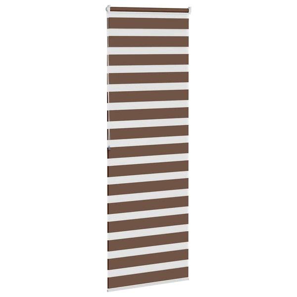 Doppelrollo Braun 80x200 cm