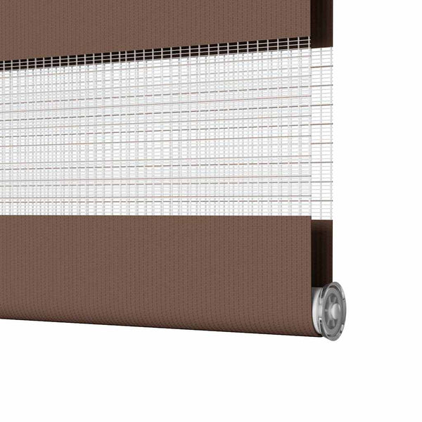 Doppelrollo Braun 90x200 cm