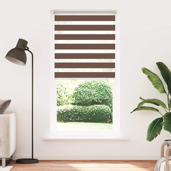 Doppelrollo Braun 105x200 cm