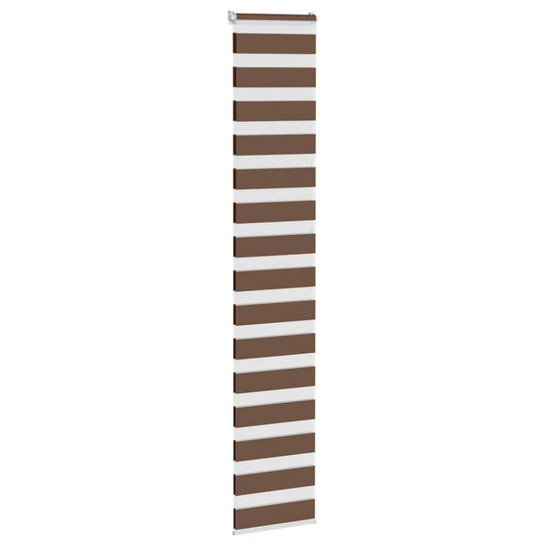 Doppelrollo Braun 40x230 cm