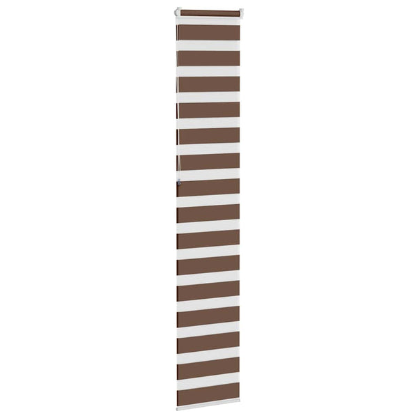 Doppelrollo Braun 40x230 cm