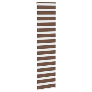 Doppelrollo Braun 55x230 cm