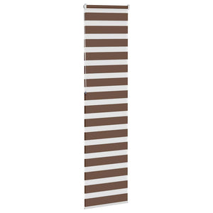 Doppelrollo Braun 55x230 cm
