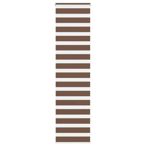 Doppelrollo Braun 65x230 cm