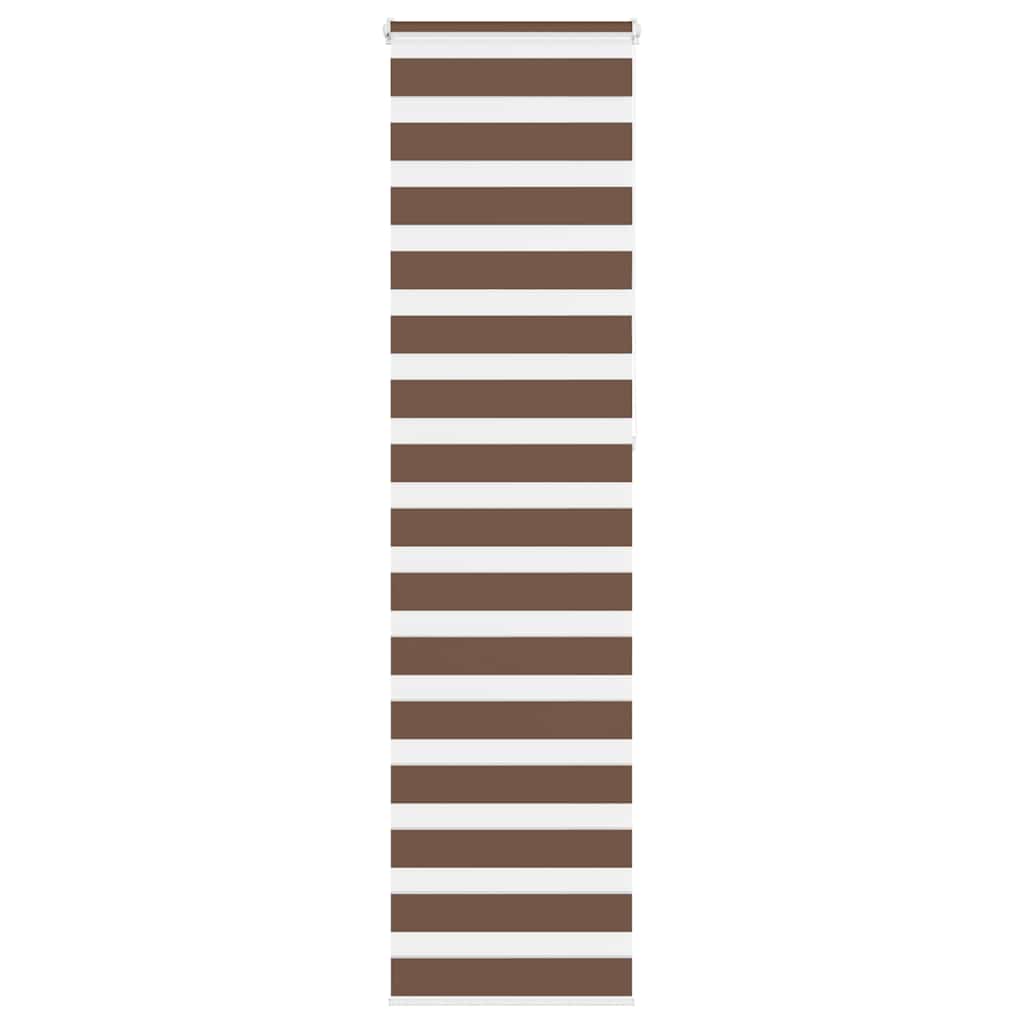 Doppelrollo Braun 65x230 cm