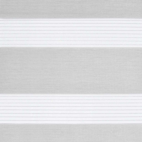 vidaXL Day/Night Roller Blind Light Gray 100x100 cm Fabric Width 95.9 cm Polyester