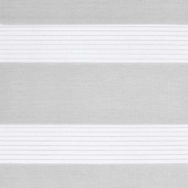vidaXL Day and Night Blind Light Grey 105x100 cm Fabric Width 100.9 cm Polyester