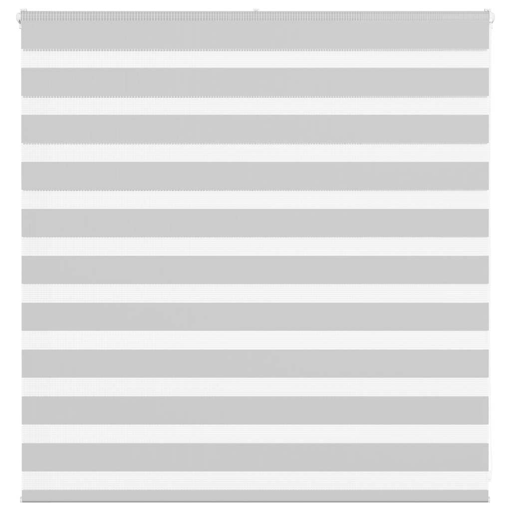 vidaXL Double Roller Blind Light Grey 150x100 cm Fabric Width 145.9 cm Polyester