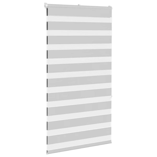 vidaXL Day and Night Blind Light Grey 70x150 cm Fabric Width 65.9 cm Polyester