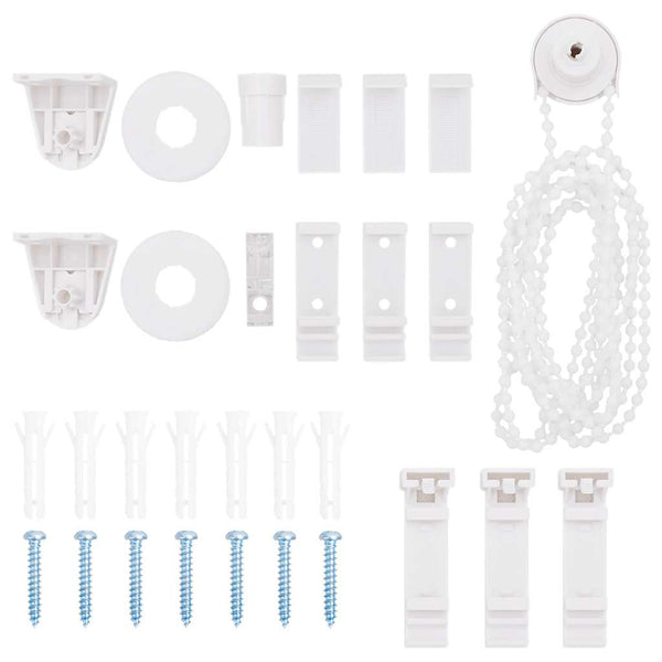 Doppelrollo Hellgrau 160x200 cm