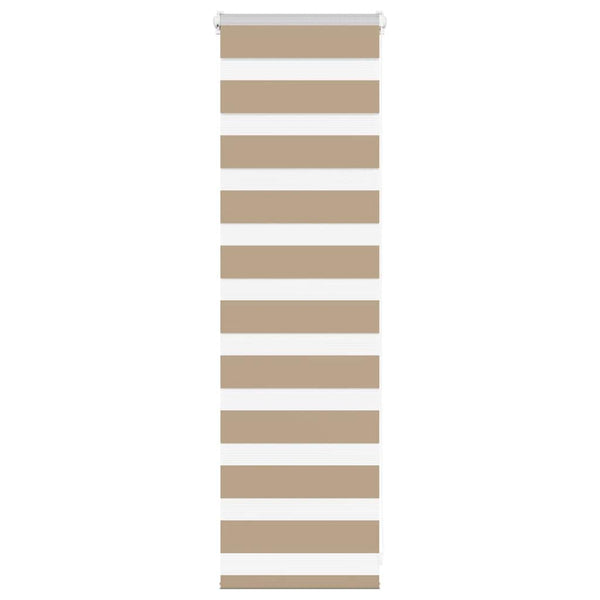 Doppelrollo Sandbraun 40x100 cm