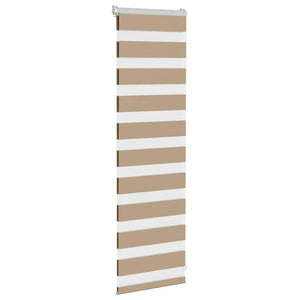 Doppelrollo Sandbraun 50x100 cm