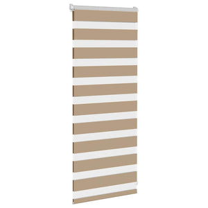 Doppelrollo Sandbraun 60x100 cm
