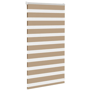 Doppelrollo Sandbraun 85x100 cm