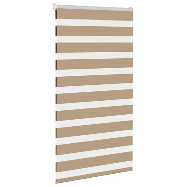 Doppelrollo Sandbraun 85x100 cm