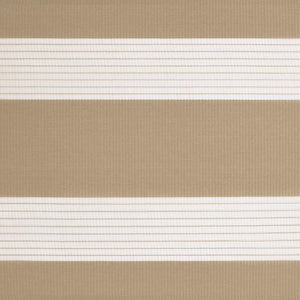 Doppelrollo Sandbraun 100x100 cm