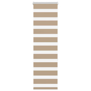 Doppelrollo Sandbraun 40x150 cm