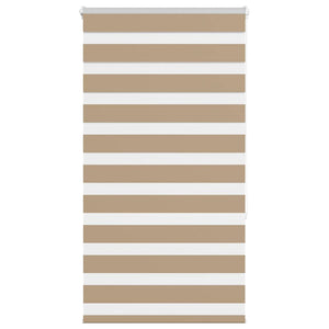 Doppelrollo Sandbraun 70x150 cm