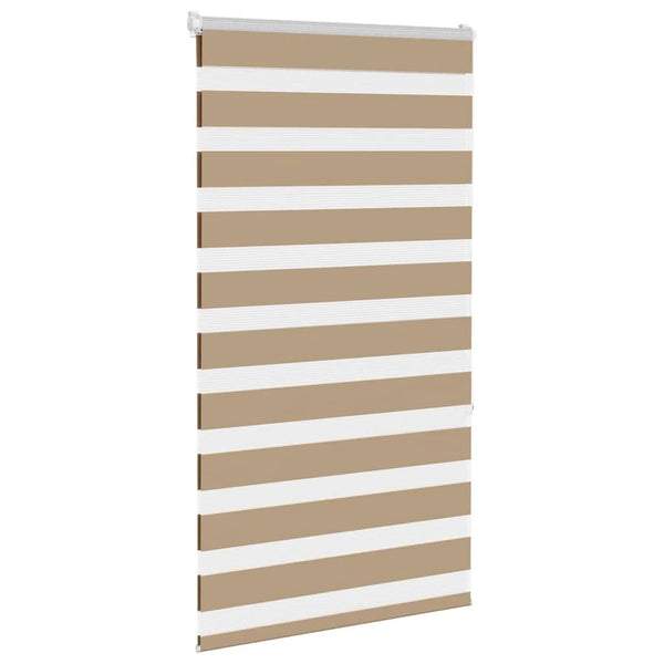 Doppelrollo Sandbraun 75x150 cm