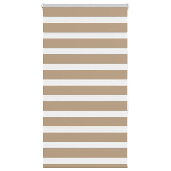 Doppelrollo Sandbraun 85x150 cm