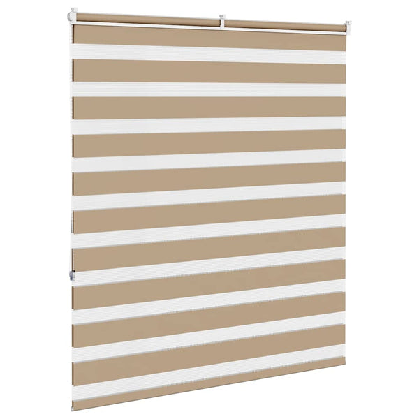 Doppelrollo Sandbraun 125x150 cm