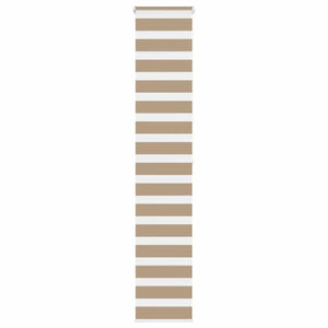 Doppelrollo Sandbraun 45x200 cm