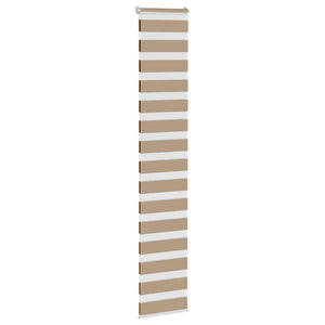 Doppelrollo Sandbraun 45x200 cm
