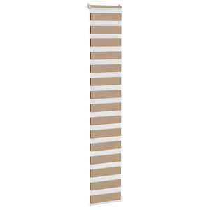 Doppelrollo Sandbraun 50x200 cm