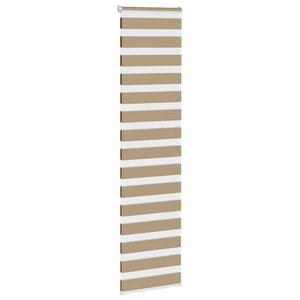 Doppelrollo Sandbraun 55x200 cm