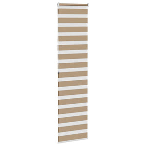 Doppelrollo Sandbraun 60x200 cm