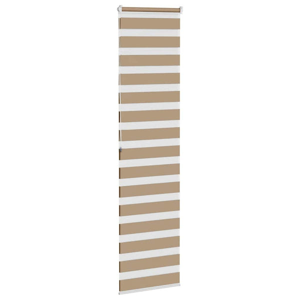 Doppelrollo Sandbraun 60x200 cm