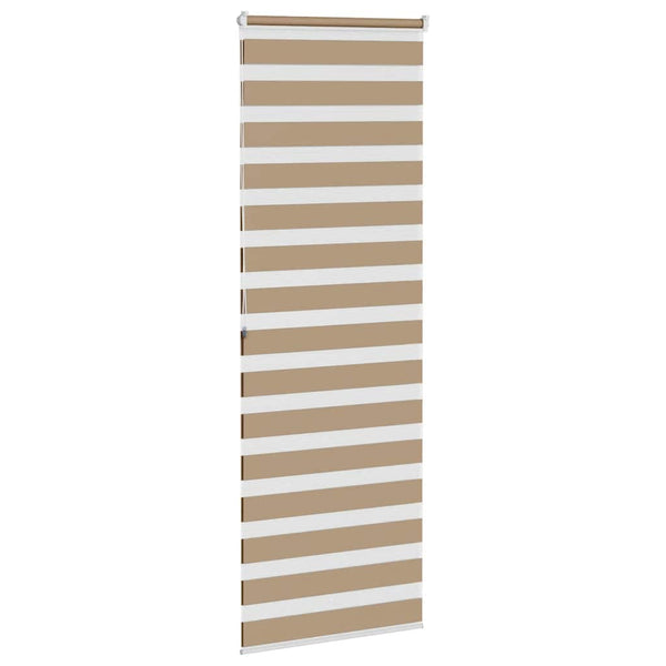 Doppelrollo Sandbraun 70x200 cm