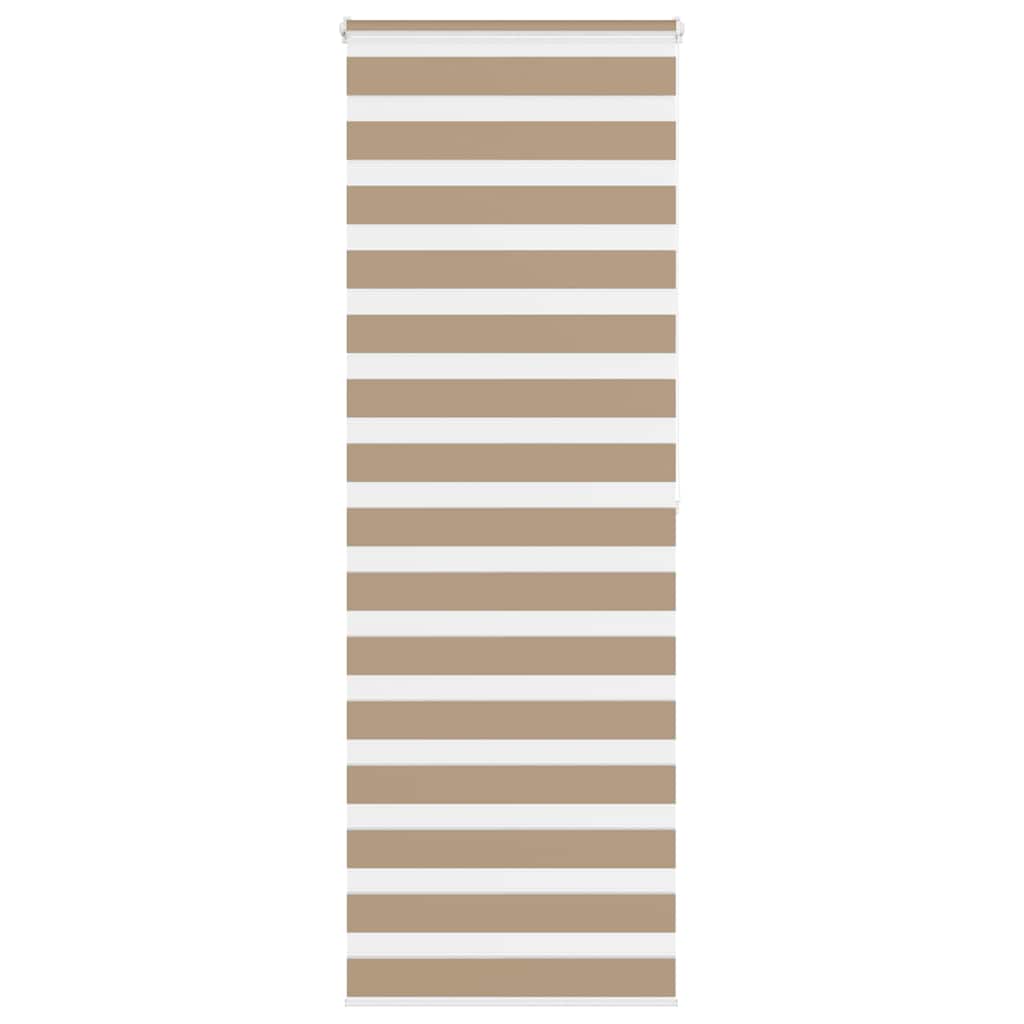 Doppelrollo Sandbraun 90x200 cm