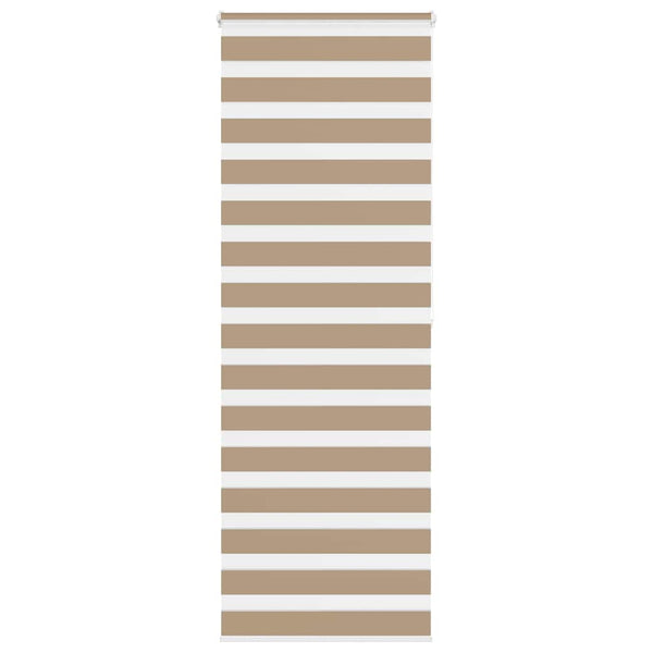 Doppelrollo Sandbraun 90x200 cm
