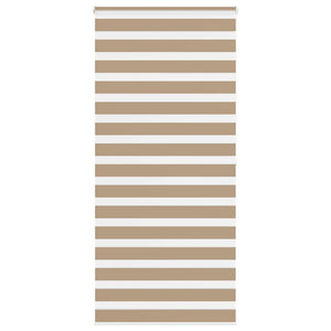 Doppelrollo Sandbraun 105x200 cm