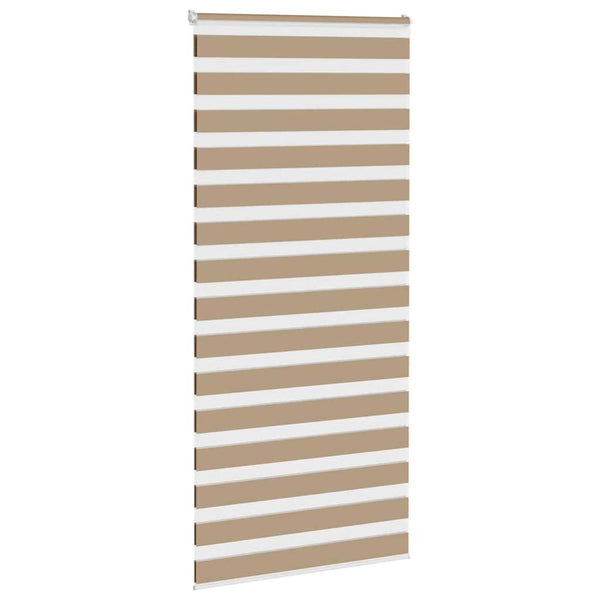 Doppelrollo Sandbraun 105x200 cm