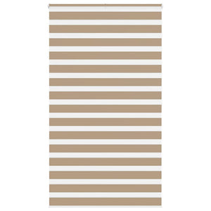 Doppelrollo Sandbraun 130x200 cm