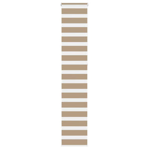 Doppelrollo Sandbraun 40x230 cm