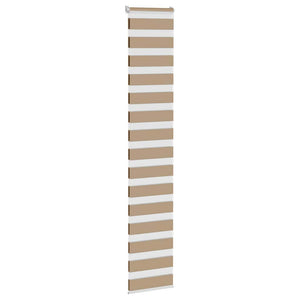 Doppelrollo Sandbraun 40x230 cm